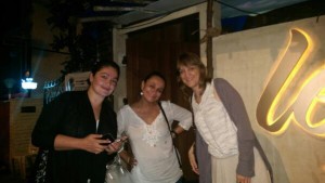 Karen Tenkoff the producer of THE MOTORCYCLE DIARIES with Soni and Pooja Bhatt