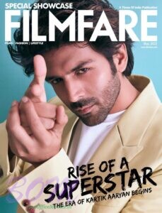 Bollywood Magazine Cover Boy Kartik Aaryan