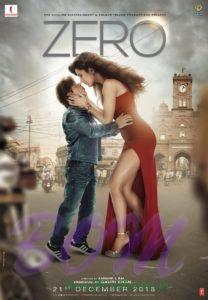 Katrina Kaif and Shahrukh Khan starrer ZERO movie poster