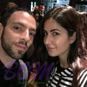 Katrina Kaif with her trainer Reza Katnani in Vienna