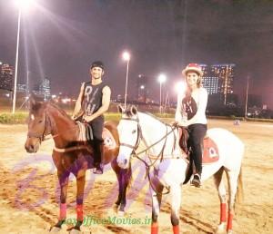 Kriti Sanon horse riding session with Sushant Singh Rajput