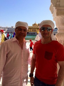 Kumar Taurani and Girish Kumar At Golden Temple