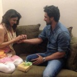 Kunal Kapoor with her sister on Raksha Bandhan Festive Day