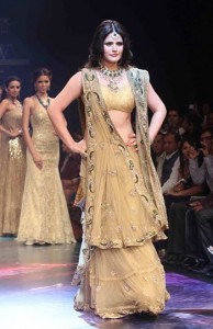 Zarine Khan in Lehanga