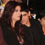 Latest picture of Twinkle Khanna with son Aarav Kumar on 30 Nov 2016