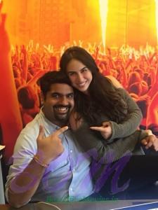 Lauren Gottlieb with Aman Anand