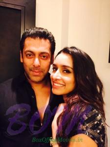 Lovely Shraddha Kapoor with handsome Salman Khan