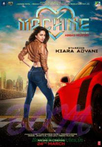 Kiara Alia Advani starrer Machine movie poster