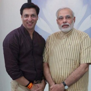 Madhur Bhandarkar with Narendra Modi