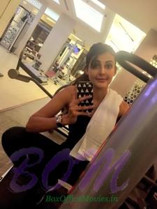 Mandana Karimi stretching Friday vibes