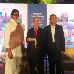 Mike Bloomberg, Amitabh Bachchan and Anil Ambani together