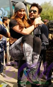 Movie Welcome To Karachi stars Lauren Gottlieb and Jackky Bhagnani romantic picture