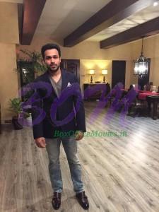 Mr. X ‏Emraan Hashmi after having a blast at Femina Miss India recently.