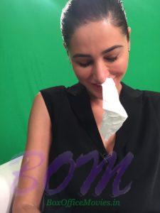 Nargis Fakhri weird Tissue Issue