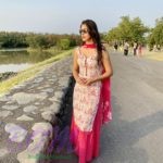 Navneet Kaur Dhillon Pink Suit Pic