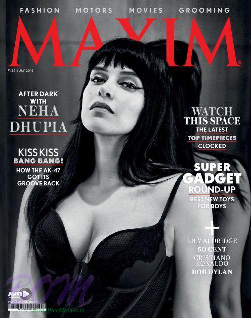 Neha Dhupia cover girl for Maxim magazine July 2015 issue