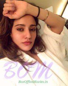 Neha Sharma selfie on a Cozy Sunday