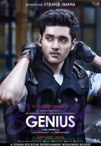 New poster of Genius movie starring Utkarsh Sharma