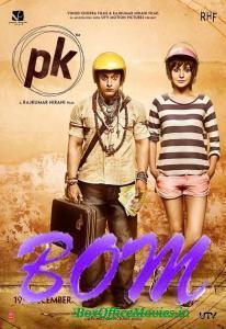 New poster of PK movie featuring Aamir Khan and Asnuskha Sharma