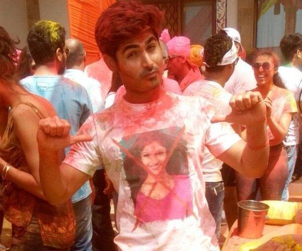 Omkar kapoor Holi 2016