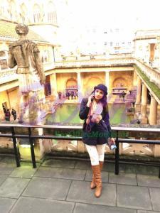 PARINEETI CHOPRA The gorgeous Roman baths.