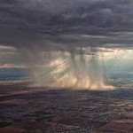 Parineeti Chopra clicked this picture and shared with the words 'Wow! This is what rain looks like from an airplane'