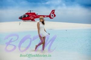 Parineeti Chopra enjoying at Vlasoff Cay beach at Queensland