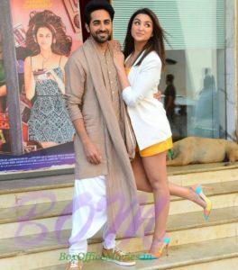 Parineeti Chopra romantic pose with Ayushman Khurana