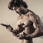 Commando Vidyut Jammwal with Gun and Bullet