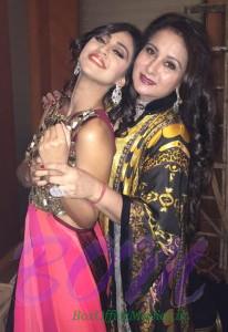 Poonam Dhillon with Kristu Baby