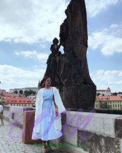 Priyanka Chopra at Charles Bridge