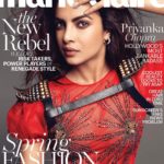 Priyanka Chopra cover girl for Marie Claire Magazine April 2017 issue