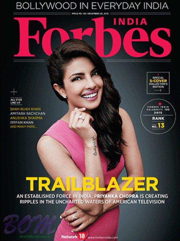 Priyanka Chopra on the Forbes Magazine cover page Photo | Picture | Pic ...