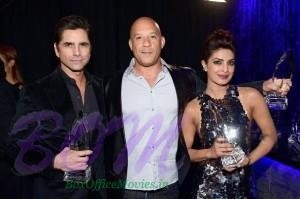 Priyanka Chopra poses with Vin Diesel