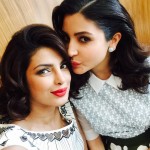 Priyanka Chopra selfie with Anushka Sharma