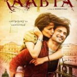 RAABTA movie poster starring Kriti Sanon and Sushant Singh
