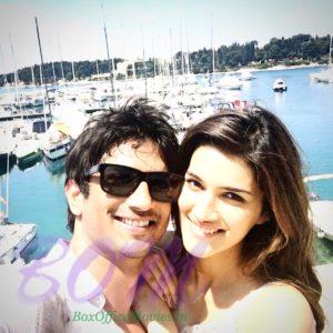 Raabta selfie of Sushant Singh Rajput with Kriti Sanon