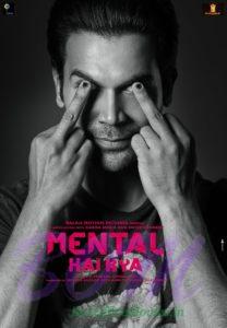 Rajkummar Rao starrer most creative poster of Mental Hai Kya movie