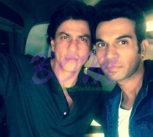 Rajkummar Rao with Shahrukh Khan