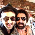 Ranbir Kapoor selfie on the sets of Ae Dil Hai Mushkil in Paris