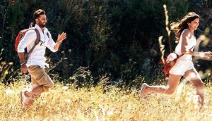 Ranbir and Deepika while Tamasha shooting in Corsica