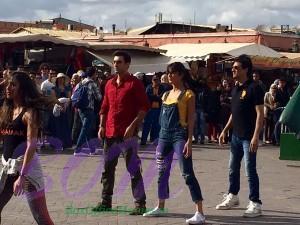 Ranbir Kapoor and Katrina Kaif during the Jagga Jasoos song shoot in Morocco 2