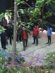Ranbir Kapoor looks crazy on the sets of Jagga Jasoos