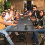 Ranbir kapoor with Karishma Kapoor and others on Christmas lunch 2016