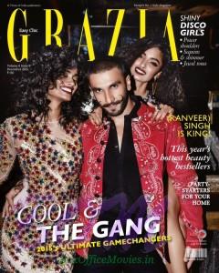 Ranveer Singh enjoy as cover boy for Grazia Dec 2015 issue