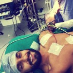 Ranveer Singh shared this selfie from the operation theatre