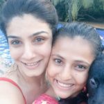 Raveena Tandon with her Chaya Baby