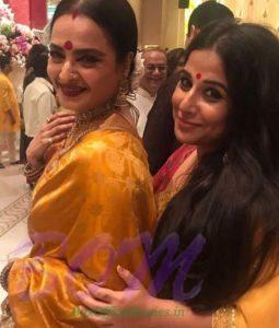 Both lovely ladies of Bollywood are looking awesome in yellow color saree.