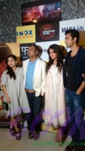 Richa Chadda looking gorgeus with Masaan team promotion