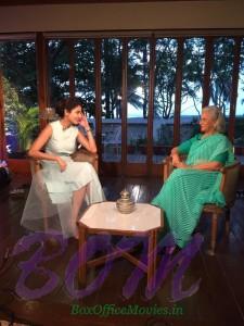 Rosie of Bombay Velvet Anushka Sharma meets the original Rosie - the graceful Waheeda Rehman